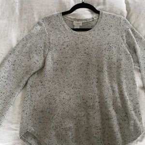 Club Monaco Light Grey Cashmere Sweater